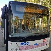 Тролейбусний маршрут №1 в дії