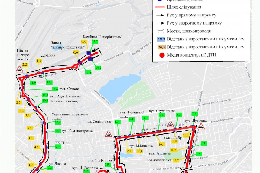 Обмеження руху по вул. Калібровій