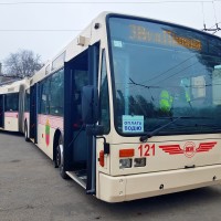 Тролейбус Van Hool вийшов на лінію